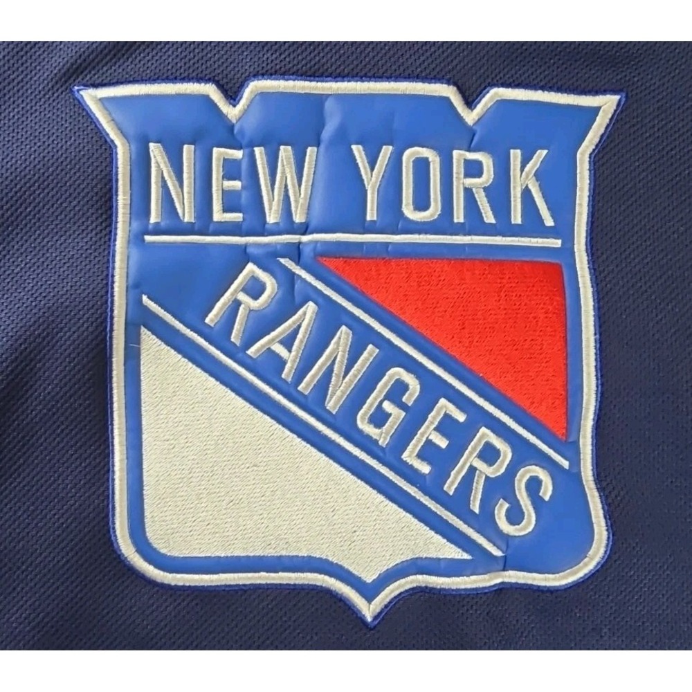 Reebok Face Off Collection YOUTH LARGE  NHL New York RANGERS Hoodie Sweatshirt‎
